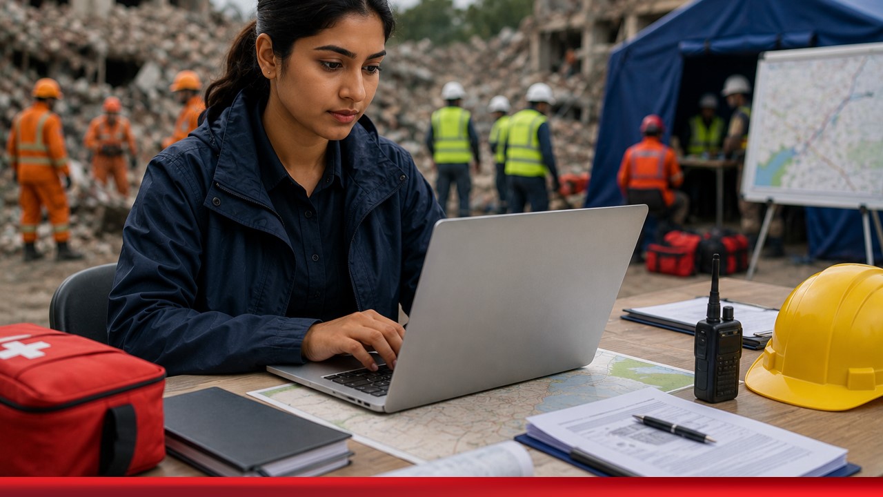 Best Online MBA College in India for Disaster Management Specialisation
