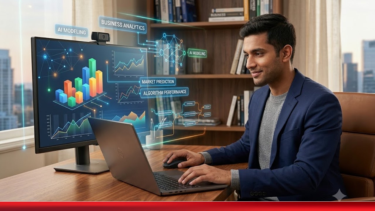 Best Online MBA College in India for Business Analytics and AI Specialisation