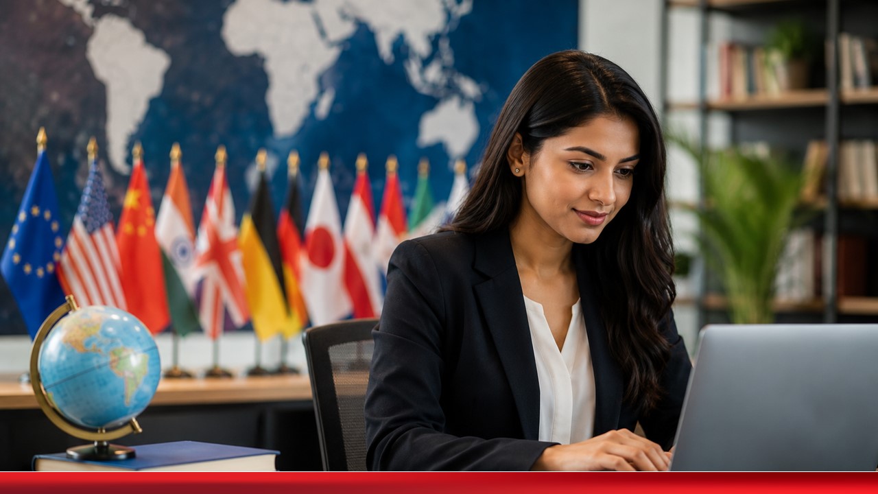 Best Online MBA College in India for International Relations Specialisation